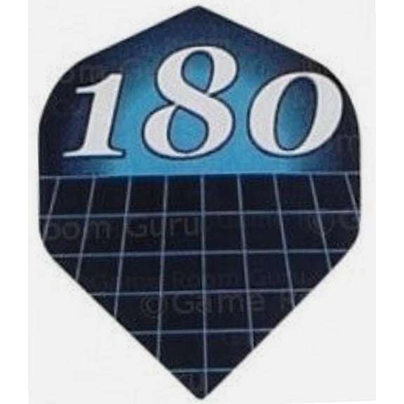5 Sets (15 Flights) TON EIGHTY, 180 Standard Metronic Dart Flights - 75 Micron