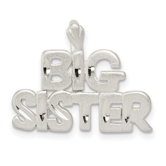 FJC Finejewelers Sterling Silver Big Sister Charm