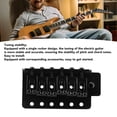 thumbnail image 3 of <p>Electric Guitar Tremolo Bridge System Electric Guitar Bridge Electric Guitar Tremolo Bridge System Metal Professional Guitar Bridge System For SQ ST For Left Hand</p>, 3 of 7