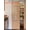 Eggplant/Geyer, variant on Vertical Pantry Decal Sticker Laurel Wreath Kitchen Wall Stickers - Pantry Decals for Kitchen Door - Removable Vinyl Lettering Decor for Glass Door, 10x30-Inch, White/Black