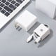 thumbnail image 3 of Cargador ultrarrápido Huawei Pura 70 Pro original de 100 W, puerto dual, adaptador de corriente USB C, cable PD de 6 A para MateBook/Pad Mate60 RS, 3 of 5