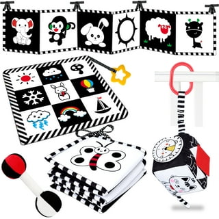 Buy Genius Baby Toys Clip Along High Contrast Flash Cards (Black, White and  Red) Online at Low Prices in India 