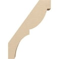 thumbnail image 3 of Ekena Millwork 5"W x 16"D x 22"H Valencia Rough Cedar Woodgrain TimberThane Knee Brace, Primed, 3 of 6