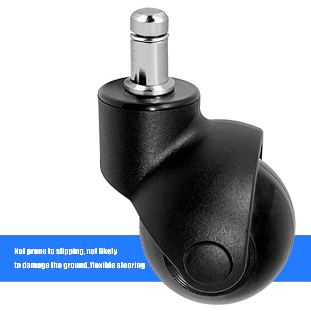 WINDLAND Office Computer Chair Wheel 360 Degree Swivels Rollers Heavy Duty Swivels Castor Furniture Wheel Roller Easy to Install