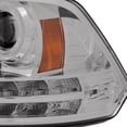 thumbnail image 7 of AKKON - For 2013-2018 Ram 1500 2500 3500 Pickup Chrome Clear DRL Daylight LED Tube Projector Headlights Replacement Left + Right Side, 7 of 7