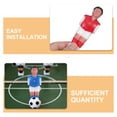thumbnail image 2 of Shisuyan 12pcs Foosball Men Plastic Foosball Guys Foosball Player Rod Foosball Soccer Men Player Table Soccer Foosball Replacement Part, 2 of 8