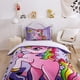 thumbnail image 2 of 3D de dibujos animados de animales Unicornio Funda de edredón Juego de ropa de cama Funda de edredón Fundas de almohada, 2 of 10
