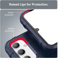 thumbnail image 6 of Durable Sturdy Phone Case for Samsung Galaxy A34 5G, Heavy Duty Shockproof Slim Rubber Full Body Protection Shockproof Case Cover for Samsung Galaxy A34 5G HD Blue, 6 of 16
