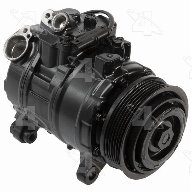 Four Seasons Air Conditioner Compressor 197365 OE Replacement; Remanufactured With Clutch; For Use With 7SEU17A Compressor