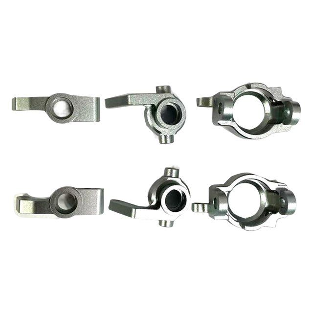 completo 1/10 RC, bujes traseros, de dirección, portadores de buje ículos ZD Dbx10 10423-S 10421-S 9101 RC , 3 pares Juego de dirección de 3 pares plateado Macarena Piezas de actualización de coche RC