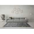 thumbnail image 3 of Ahgly Company Indoor Round Oriental Gray Industrial Area Rugs, 3' Round, 3 of 4