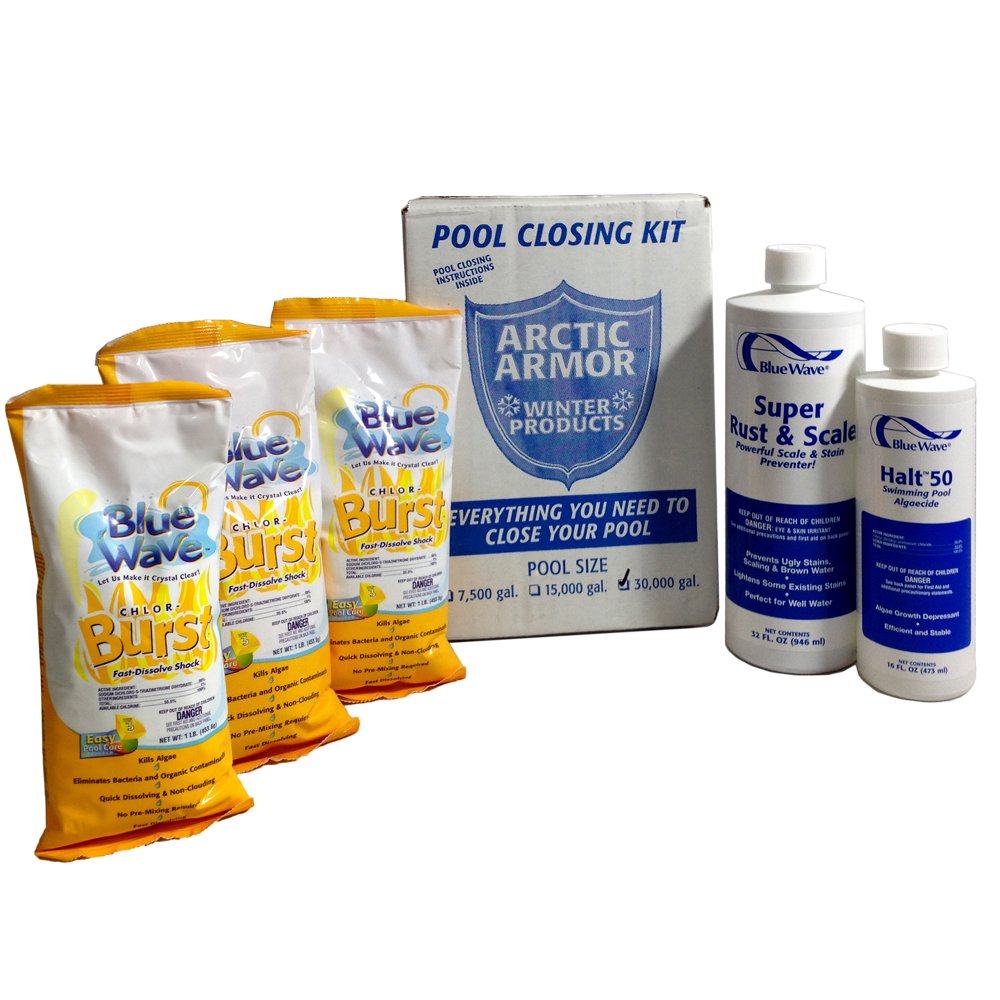 Blue Wave Chlorine Pool Winterizing Kit Large to 30,000 Gallons