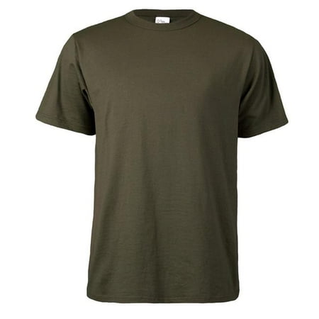 image of Cottonex C0222a038lrg 4.5 Oz Short Sleeve Tee Shirt For Adult, Athletic Oxford - Large