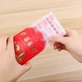 thumbnail image 2 of 6Pcs Chinese Traditional Red Envelopes Red Packet Hong Bao Lucky Money for 2020 New Year, 2 of 8