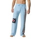 thumbnail image 1 of Pantalones largos para hombre, estampados, con cintura elástica y cordón, informales, holgados, de pierna recta, 1 of 4