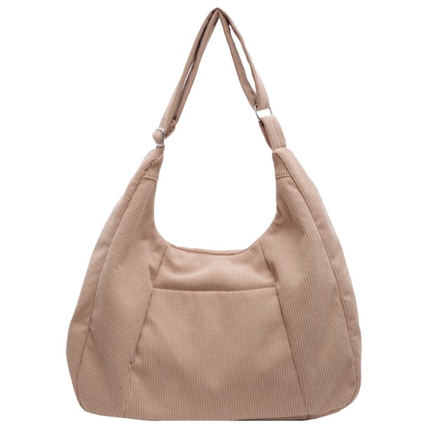 Bolso Hobo Bandolera Mujer Pana Correa Ajustable para Viajes