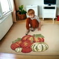 thumbnail image 4 of SXcggal Stacking Pumpkin Shape Room Rug Cute Pumpkin Shape Bath Mat Autumn Slip Shower Rug Foot Mat Front Door Mat Rug Floor Carpet Kitchen Bedroom Living Room Home Popular Halloween Pumpkin Carpet, 4 of 8