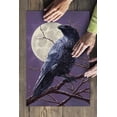 thumbnail image 3 of Raven and Moon at Night (19x27 inches, Premium 500 Piece Jigsaw Puzzle for Adults and Family, Made in USA), 3 of 4