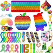 Puloru Squeezing Decompression Toys Kit, Silicone Stress Relief Board Game