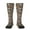 2 Black-2, variant on Moose fox bear leaf tree Knee Socks, High Socks Long Stretchy Sock Women Knee High Stocking, Long Socks for Women
