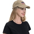 thumbnail image 6 of Flag of Union County, North Carolina and America Baseball Cap for Men Women Adjustable Vintage 100% Washed Cotton Dad Hat, 6 of 7