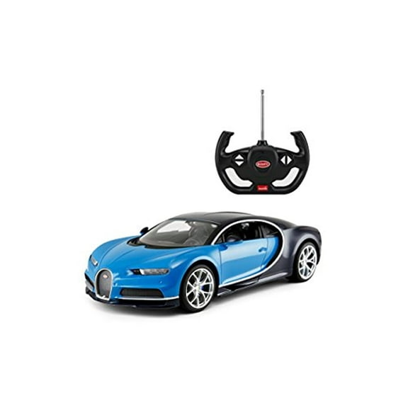 Rastar R C Car 1 14 Scale Bugatti Chiron Licensed Radio Remote Control 1 14 RTR Super Sports Car Model Blue
