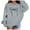 Grey, variant on Girls Clothes Athletic Hoodies Long Sleeve Pullover Sweatshirt Sweet Cool Casual Pullover Hooded for Boys Girls Cute Pattern Print Sweatshirts for Girls Toddler & Kids