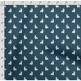 thumbnail image 4 of Soimoi Llama Alpaca Print, Poly Taffeta Fabric, Decor Sewing Fabric by The Yard 56 Inch Wide, Decorative Fabric for Outdoor Upholstery, Umbrellas and Home Accents, Teal Blue, 4 of 5