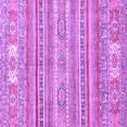 thumbnail image 1 of Ahgly Company Indoor Square Abstract Purple Modern Area Rugs, 7' Square, 1 of 4