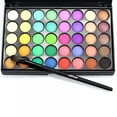 thumbnail image 2 of AMERTEER 40 Colors High Pigmented Eyeshadow Makeup Palette Set  Shimmer Matte Glitter Full Spectrum Neutral Eye Shadow Cosmetics Pallet Kit, 2 of 6
