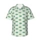 thumbnail image 1 of Balery Cute Crocodile Camisas hawaianas de manga corta para hombre, camisas playeras de corte holgado, camisas de vacaciones con botones,Large, 1 of 7