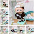 thumbnail image 2 of Mini ropa de felpa para muñecas, traje de 17cm, accesorios para muñecas de Corea, Kpop, Exo, Labubu, Idol, Sudadera con capucha, ropa para niños, Gif DIY, 2 of 5