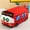 Red, variant on HKEJIAOI 10Inch Simulation Bus Plush Toy Car Shaped Stuffed Animal, Soft Cushion for Kids Gift Birthday Party Favors
