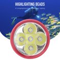 thumbnail image 4 of Lampe Torche de Plongée LED Sous-Marine 80M Imperméable à l'Eau pour l'Extérieur, 4 of 7