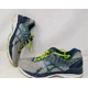 thumbnail image 1 of Asics Shoes Mens Size 12 Gel Nimbus 18 Gray Blue Running Shoes Sneakers T600N, 1 of 6