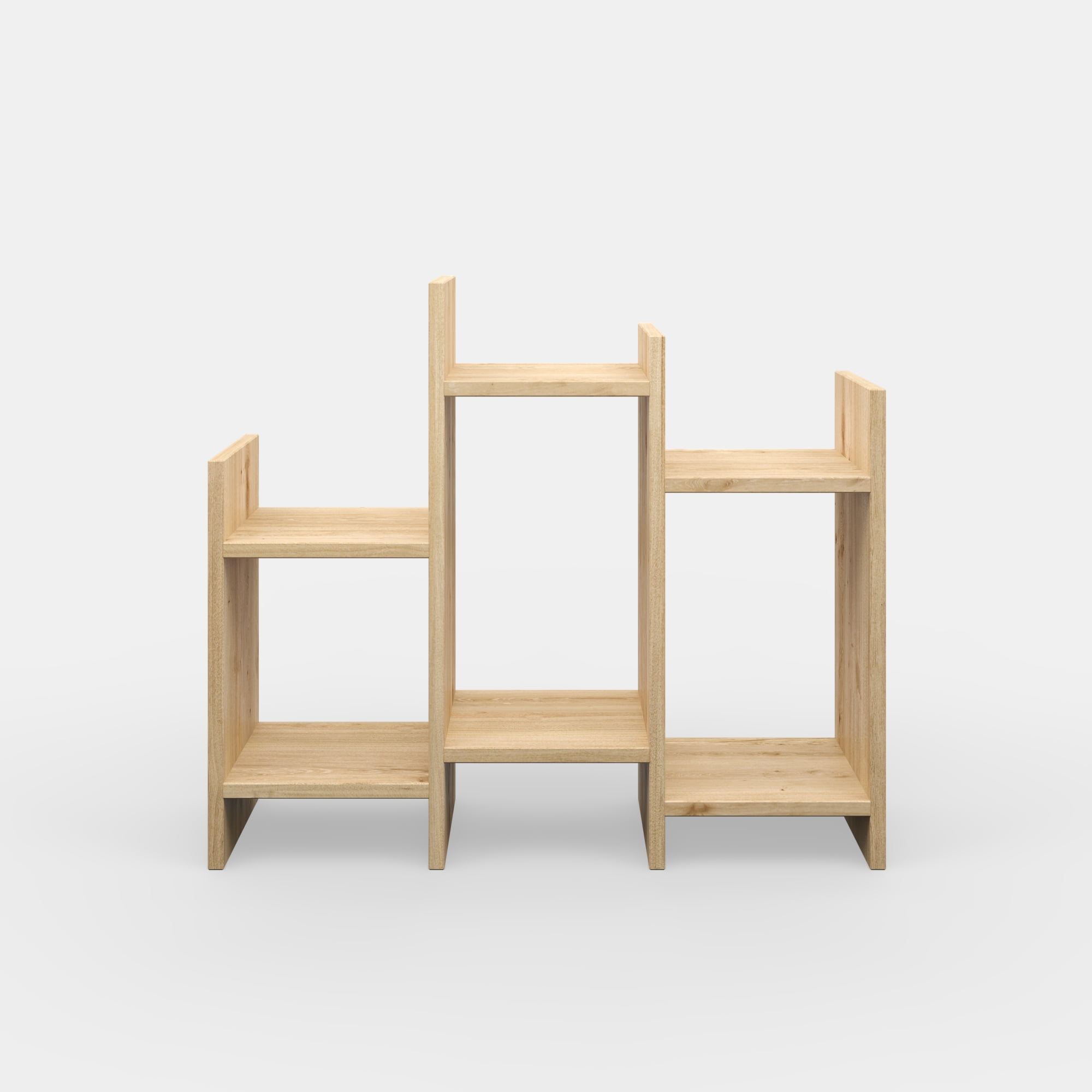 Ada Home Decor Furniture Oak 2 Tier Sutton Modern Side Table