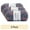 Gems, variant on (3 pack) Textured Twist Yarn by Loops & Threads - Yarn for Knitting - Crochet - Weaving - and Arts & Crafts - Multi - Acrylic Blend - 6 oz