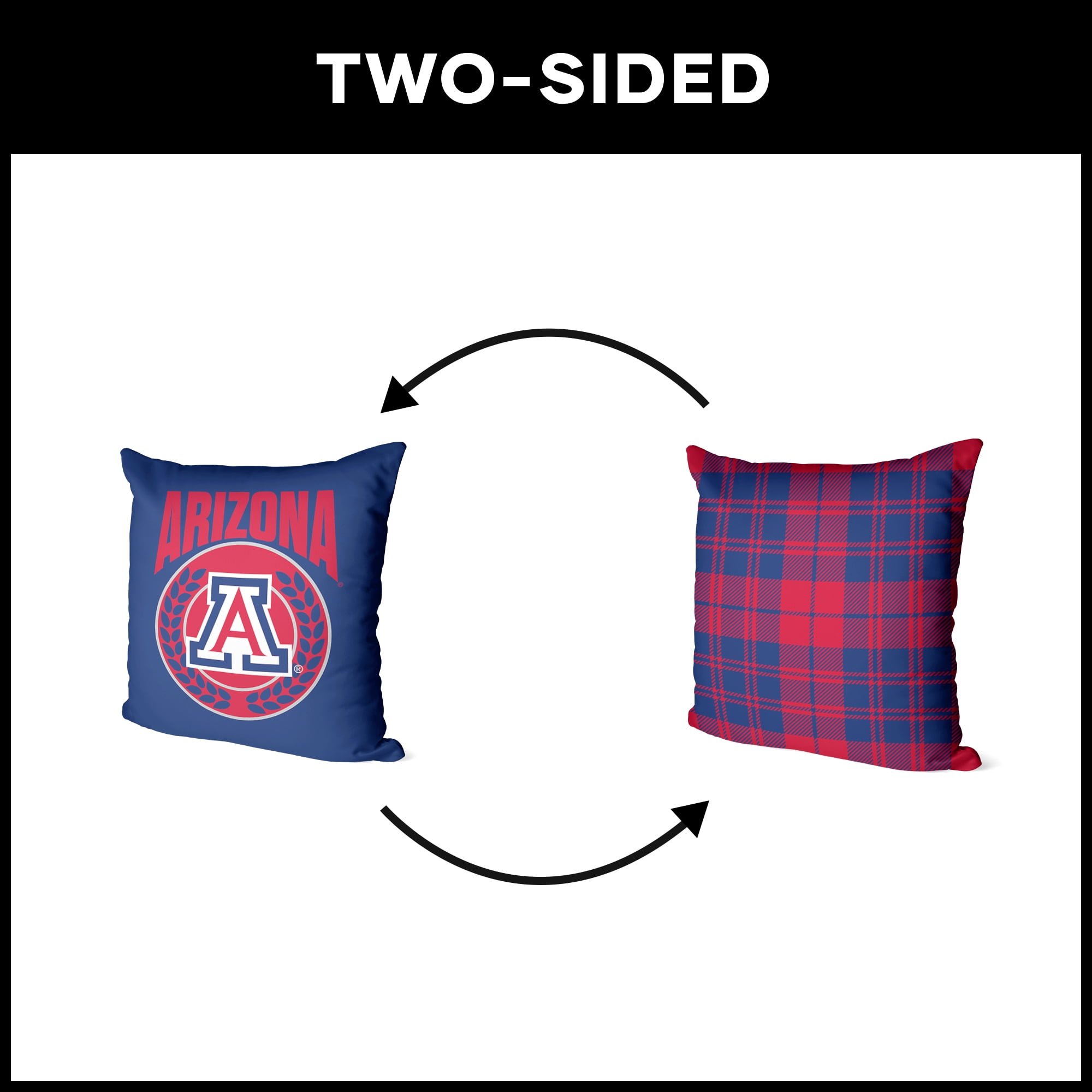 Arizona NCAA Triumph Square Cloud Pillow 24 inches