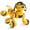 Yellow, variant on Ruko 18011 Robot Dog Toy, Smart Interactive Puppy, Programmable, 30+ LED Faces, Remote & Gesture Control, Yellow, Ages 3-8