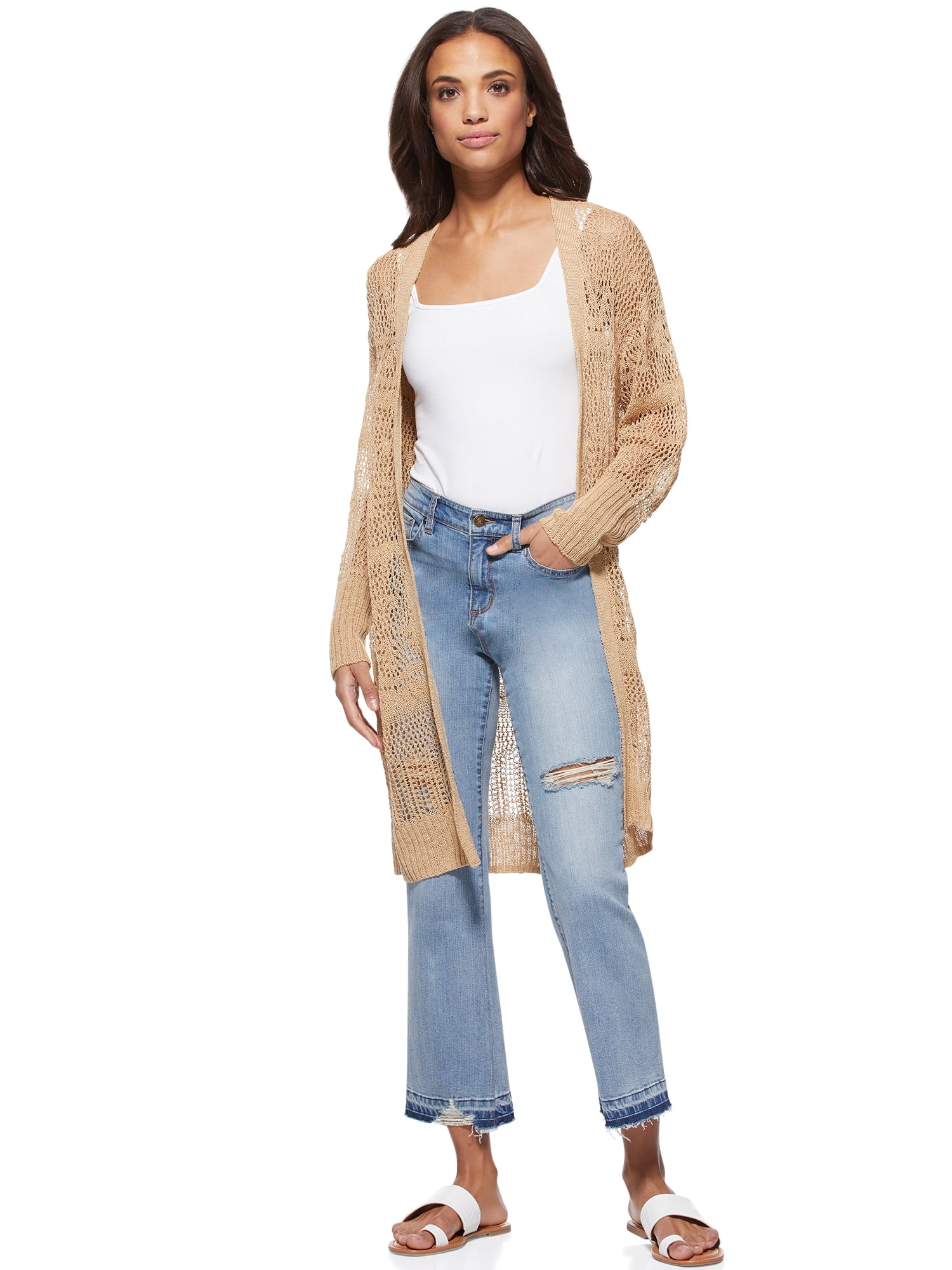 long cardigan sweater walmart