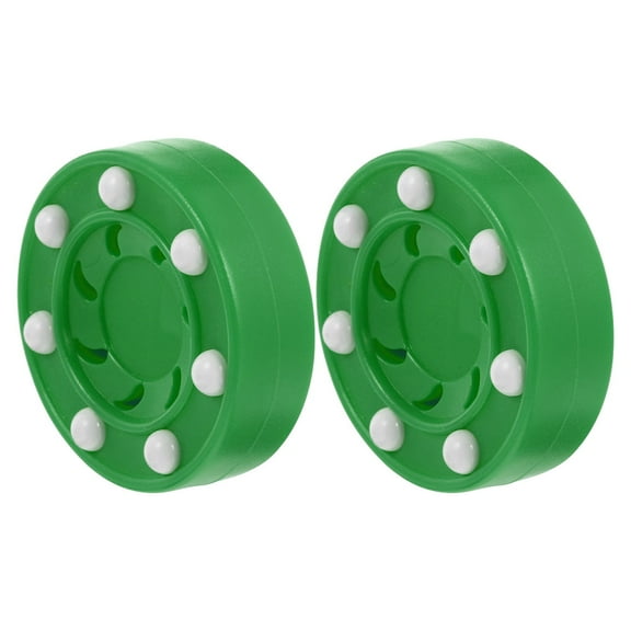 Raindrops 2- Plastic Hockey Pucks for Fast, Low-Friction Smooth