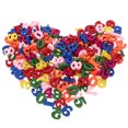 thumbnail image 1 of 200Pcs Wood Numbers Party Decor Desk Numbers Decor Colorful Numbers Decor Wooden Craft Decor, 1 of 9