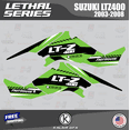 thumbnail image 2 of Kalair GFX Graphics Kit for Suzuki LTZ400 (2003-2008) Lethal Series, 2 of 5