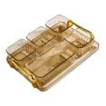 thumbnail image 1 of GUOOL Condiment Tray Serving Bowls Party Appetizer Tray Dessert Dividing Plate Divided C, 1 of 9