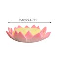 thumbnail image 2 of 3D-Lotus Flower Shaped Cushion, Yoga Meditation- Shaped Floor, Floor Seating Cushion Home Decor Detachable Soft Seat Cushion Floor Pillow for Living Room, Car, Party, 60cm, 2 of 3