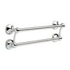 Delta 20.5 in. L Stainless Steel Towel Bar with Assist Bar