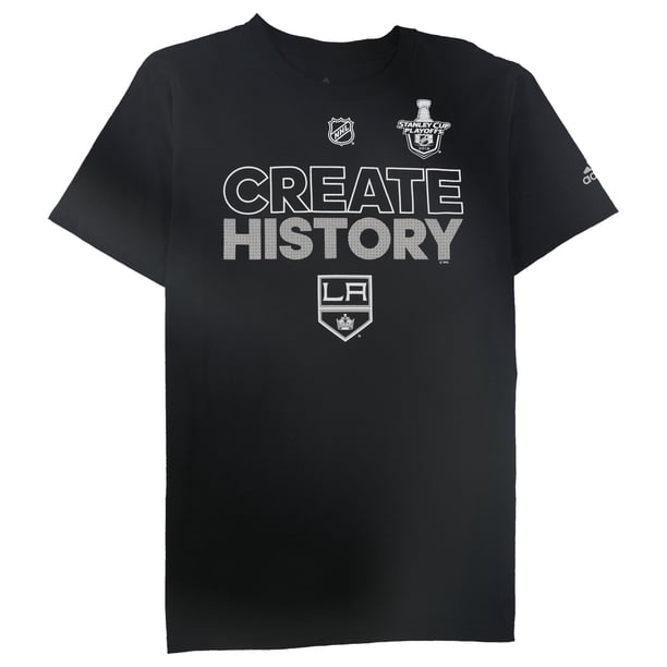 Camiseta gráfica Adidas Create History hombre negro grande
