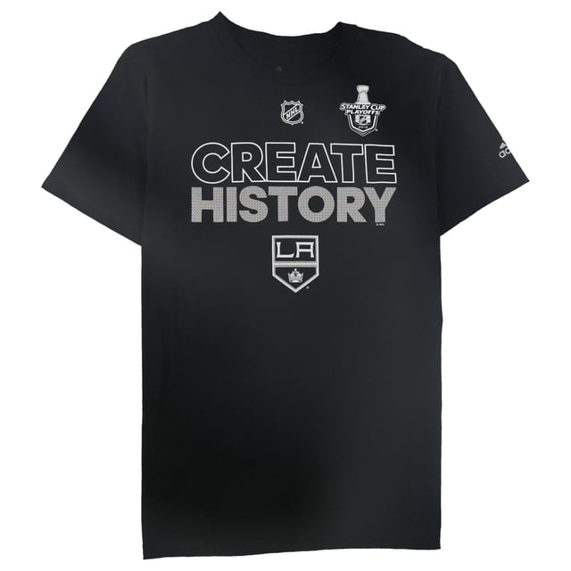 Adidas Mens Create History Graphic T-Shirt black S