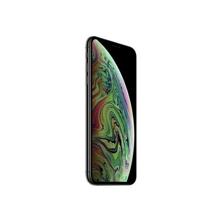Apple iPhone XS Max - 4G smartphone - dual-SIM / Internal Memory 256 GB - OLED display - 6.5" - 2688 x 1242 pixels (120 Hz) - 2x rear cameras 12 MP, 12 MP - 2x front cameras 7 MP - AT&T - space gray