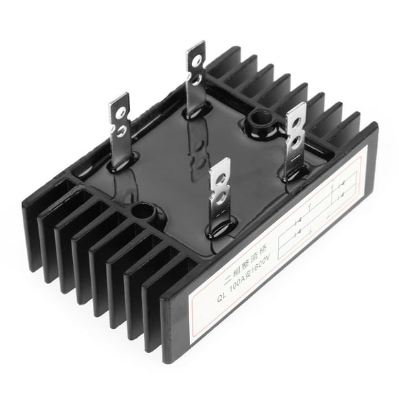 Bridge Rectifier Over-Current Capacity Bridge Rectifier 1600V Power Cycle Temperature Cycle For Alternating Current Input Direct Current Output